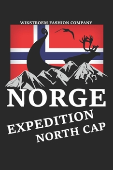 Paperback Wikstroem - Notes: Norway Expedition North Cap - Notebook 6x9 checkered Book