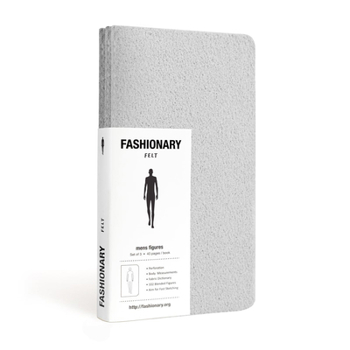 Paperback Fashionary Mini Felt Mens (Grey) /anglais Book