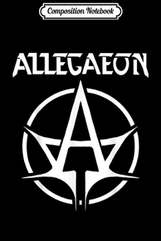 Paperback Composition Notebook: Allegaeon Journal/Notebook Blank Lined Ruled 6x9 100 Pages Book