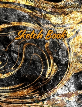 Sketch Book: Notebook for Drawing, Writing, Painting, Sketching and Doodling, A Large 8.5" x 11" Sketchbook for Kids and Adults to Unleash Creativity, Exclusive Abstract Marble Cover