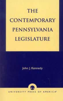 Paperback The Contemporary Pennsylvania Legislature Book
