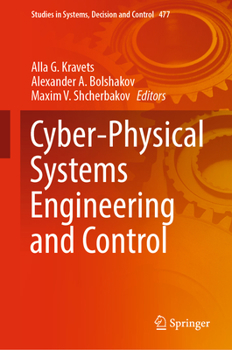 Hardcover Cyber-Physical Systems Engineering and Control Book