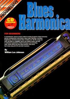 Paperback Blues Harmonica Bk/CD: For Beginners Book