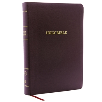 Bonded Leather KJV, Reference Bible, Giant Print, Bonded Leather, Burgundy, Red Letter Edition [Large Print] Book
