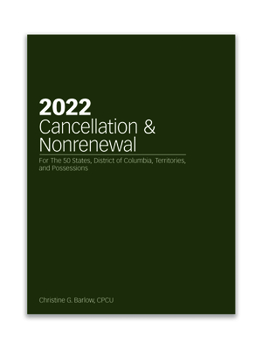 Paperback 2022 Cancellation and Nonrenewal Book