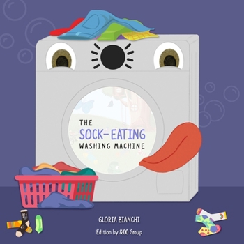 Paperback The sock-eating washing machine Book