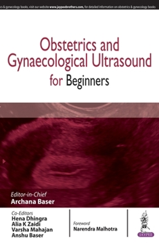 Paperback Obstetrics and Gynecological Ultrasound for Beginners Book