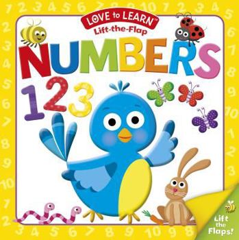 Board book Lift-The-Flap Numbers 123 Book