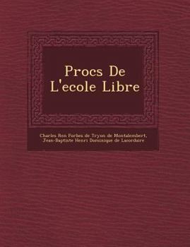 Paperback Proc S de L'Ecole Libre [French] Book