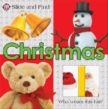 Hardcover Slide and Find Christmas: Slide & Find Book