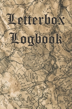 Letterbox Logbook: 6x9" Letterbox Stamp Logbook Gift Idea For Letterboxing, Letterboxers