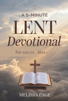 Paperback A 5-Minute Lent Devotional For Adults 2025 Book