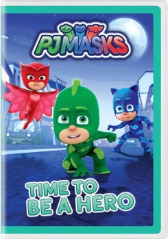 DVD PJ Masks: Time to Be a Hero Book