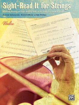 Paperback Sight-Read It for Strings: Violin Book