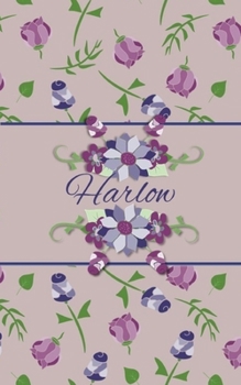 Paperback Harlow: Small Personalized Journal for Women and Girls Book