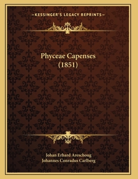 Paperback Phyceae Capenses (1851) [Latin] Book