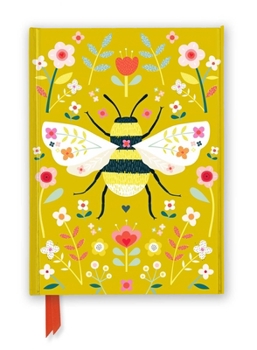 Bee Brown: Wildflower Bee (Foiled Journal) (Flame Tree Notebooks)