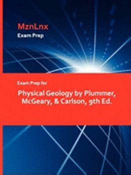 Paperback Physical Geology by Plummer, McGeary, & Carlson, 9th Ed. Book