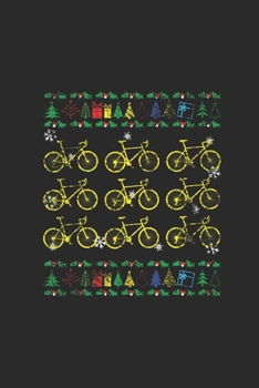 Christmas Bicycle: Graph Paper Notebook (6 x 9 - 120 pages) Christmas Themed Notebook for Daily Journal, Diary, and Gift