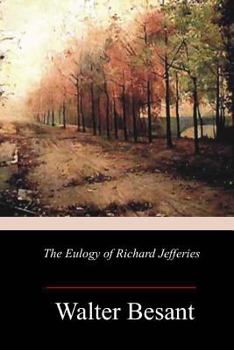Paperback The Eulogy of Richard Jefferies Book