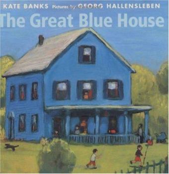 Hardcover The Great Blue House Book