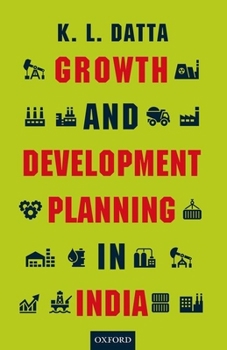 Hardcover Growth and Development Planning in India Book