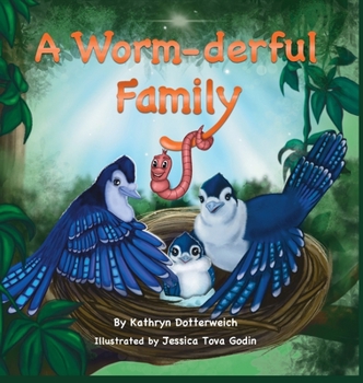 Hardcover A Worm-Derful Family: A Sperm-Donation Story Book