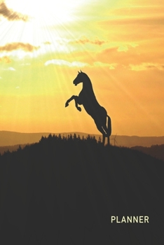 Planner: Horse 1 Year Daily Planner (12 Months) | 2020 - 2021 | 365 Pages for Planning | January 20 - December 20 | Appointment Calendar Schedule | Plan Each Day Set Goals & Get Stuff Done