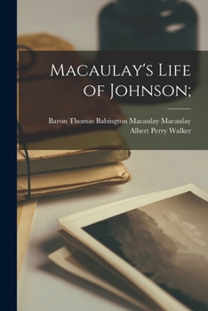 Macaulay's Life of Samuel Johnson