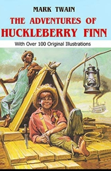 Paperback Adventures of Huckleberry Finn Illustrated Book