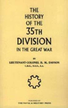 Paperback History of the 35th Division in the Great War Book