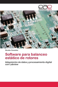 Paperback Software para balanceo estático de rotores [Spanish] Book