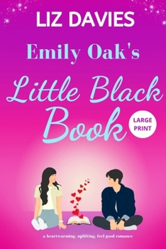 Paperback Emily Oak's Little Black Book [Large Print] Book