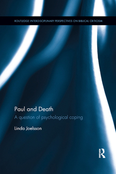 Paperback Paul and Death: A Question of Psychological Coping Book