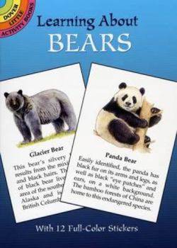 Paperback Learning About Bears (Dover Little Activity Books) Book
