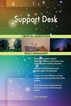 Paperback Support Desk Critical Questions Skills Assessment Book