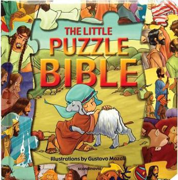 Board book The Little Puzzle Bible Book