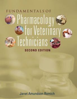 Paperback Fundamentals of Pharmacology for Veterinary Technicians [With CDROM] Book