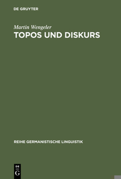 Hardcover Topos und Diskurs [German] Book