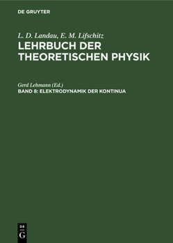 Hardcover Elektrodynamik Der Kontinua [German] Book