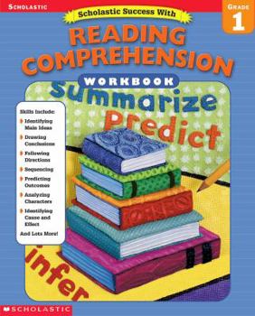 Paperback Scholastic Success With: Reading Comprehension Workbook: Grade 1 Book
