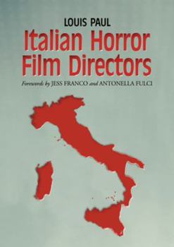 Paperback Italian Horror Film Directors Book