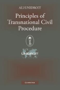 Paperback Principles of Transnational Civil Procedure Book