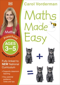 Paperback Maths Made Easy Adding and Taking Away Preschool Ages 3-5preschool Ages 3-5 Book