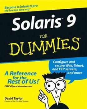 Paperback Solaris 9 for Dummies Book