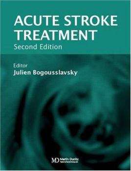 Hardcover Acute Stroke Treatment Book