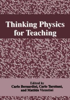 Paperback Thinking Physics for Teaching Book