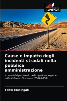 Paperback Cause e impatto degli incidenti stradali nella pubblica amministrazione [Italian] Book