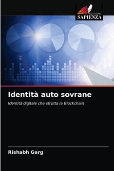 Paperback Identità auto sovrane [Italian] Book