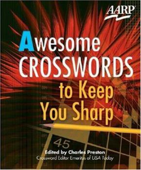 Spiral-bound Awesome Crosswords to Keep You Sharp Book